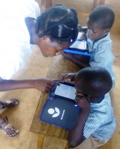 Kindle e-readers Ghana literacy program